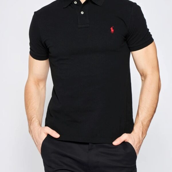 Ralph Lauren Small Pony Polo Shirt Black