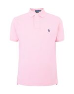 Polo Ralph Lauren Small Pony Polo Shirt- Pink