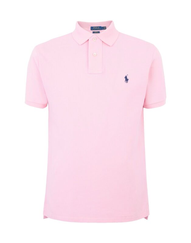 Polo Ralph Lauren Small Pony Polo Shirt- Pink