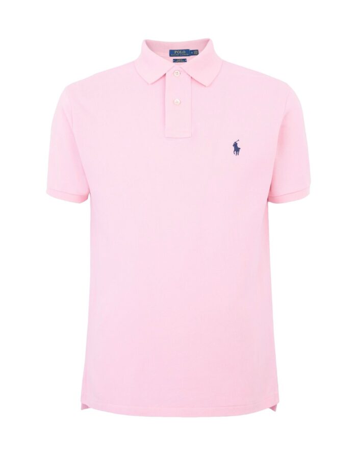 Polo Ralph Lauren Small Pony Polo Shirt- Pink