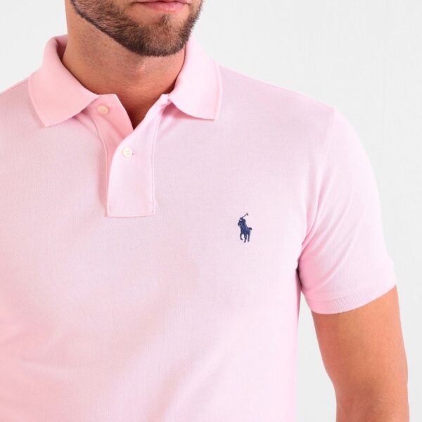 Polo Ralph Lauren Small Pony Polo Shirt- Pink