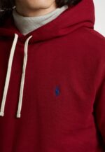 Ralph Lauren Embroidered Logo Hoodie - Maroon