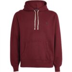 Ralph Lauren Embroidered Logo Hoodie - Maroon