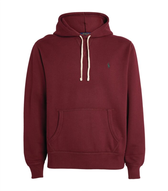 Ralph Lauren Embroidered Logo Hoodie - Maroon