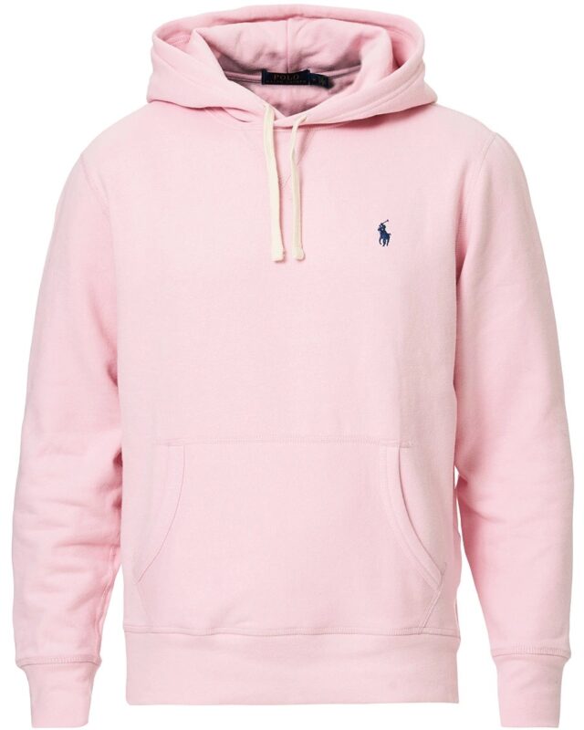 Ralph Lauren Embroidered Logo Hoodie - Pink