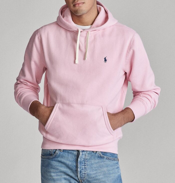 Ralph Lauren Embroidered Logo Hoodie - Pink