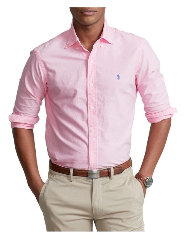 Ralph Lauren Oxford Cotton Shirt - Pink