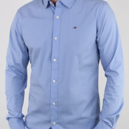 Tommy Hilfiger Oxford Cotton Shirt - Sky Blue