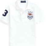 Polo Ralph Lauren CUSTOM SLIM FIT TRIPLE PONY SPORTSMAN POLO SHIRT-WHITE