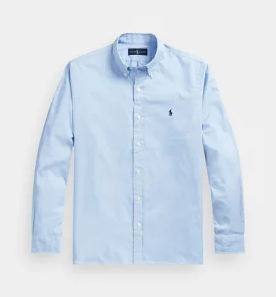 Ralph Lauren Oxford Cotton Shirt – Sky Blue