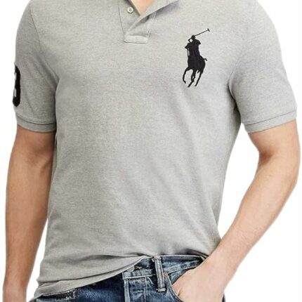 Polo Ralph Lauren Custom Fit Big Pony Polo ASH