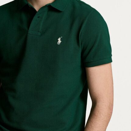 Polo Ralph Lauren THE ICONIC MESH POLO SHIRT - Polo shirt -GREEN