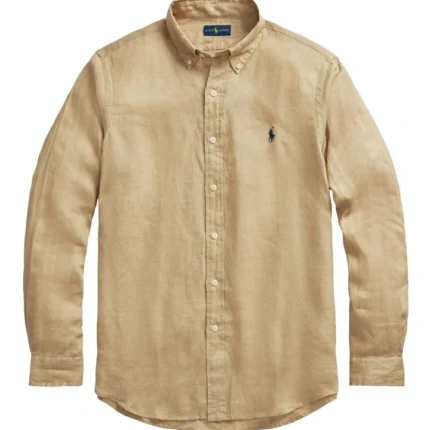 Polo Ralph Lauren SLIM FIT OXFORD SHIRT - Shirt -Beige