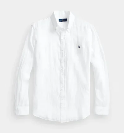 Ralph Lauren OXFORD SHIRT - Shirt - white shirt