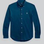 Polo Ralph Lauren SLIM FIT OXFORD SHIRT - Shirt -practol blue
