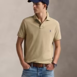 Polo Ralph Lauren THE ICONIC MESH POLO SHIRT - Polo shirt -BEIGE
