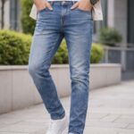 Polo Ralph Lauren CUSTOM FIT JEANS – Straight leg jeans -LIGHT BLUE