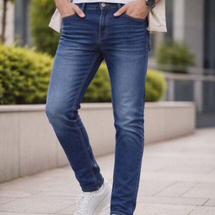 Polo Ralph Lauren  CUSTOM FIT JEANS - Straight leg jeans -DIP BLUE