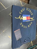 Tommy Hilfiger CORE LOGO TEE – Print T-shirt – Navy Blue - Image 2