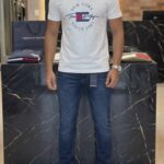 Tommy Hilfiger CORE LOGO TEE - Print T-shirt - white