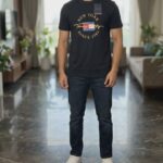 Tommy Hilfiger CORE LOGO TEE – Print T-shirt – Black