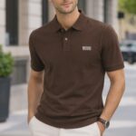 Hugo Boss Passenger Polo Shirt Brown