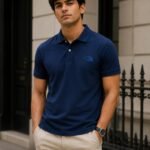 The North Face PREMIUM FIT - Polo shirt - Navy blue