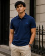 The North Face PREMIUM FIT - Polo shirt - Navy blue